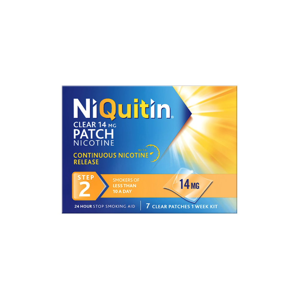NIQUITIN STEP 2-7 DAY PK 14MG (PACK OF 7)