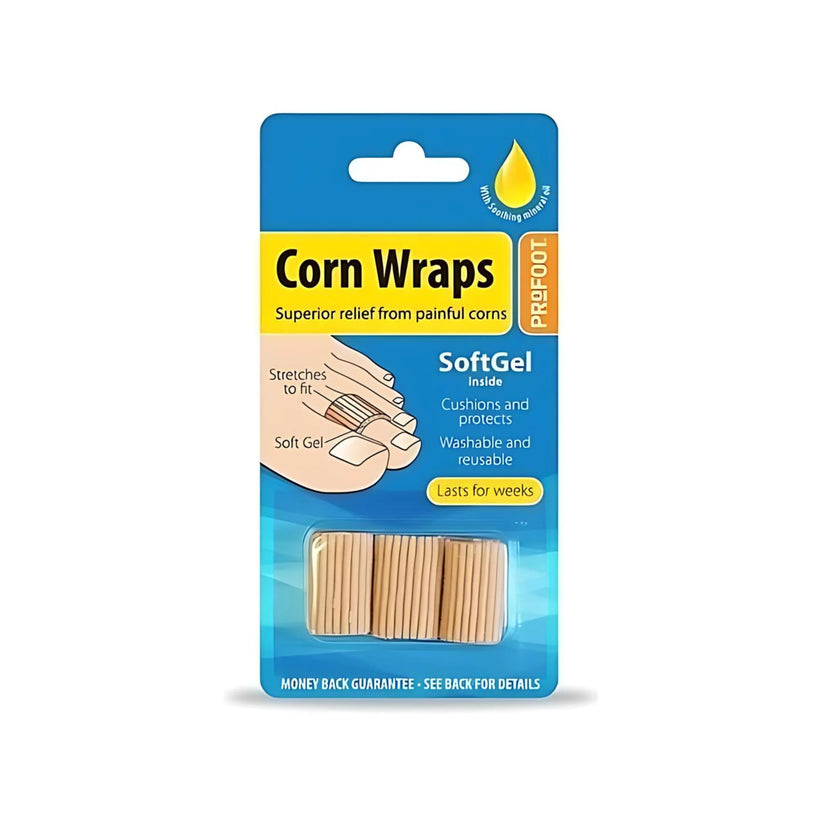 PROFOOT SOFTGEL CORN WRAPS (PACK OF 3)