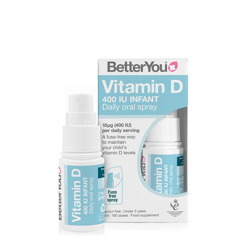 BETTERYOU VIT D400 IU INFANT 100 DOSES (15ML)