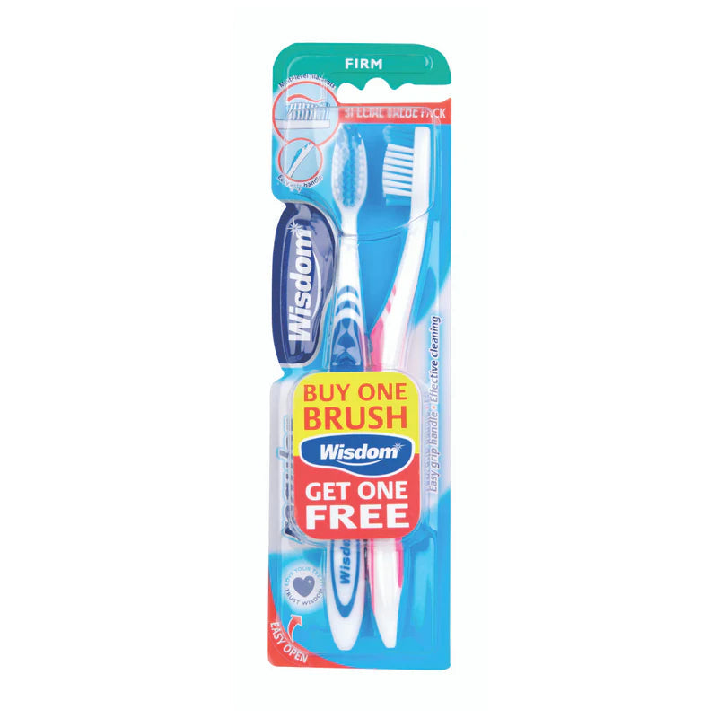 WISDOM REG FRESH FIRM TOOTHBRUSH BOGOF (2 PACK)