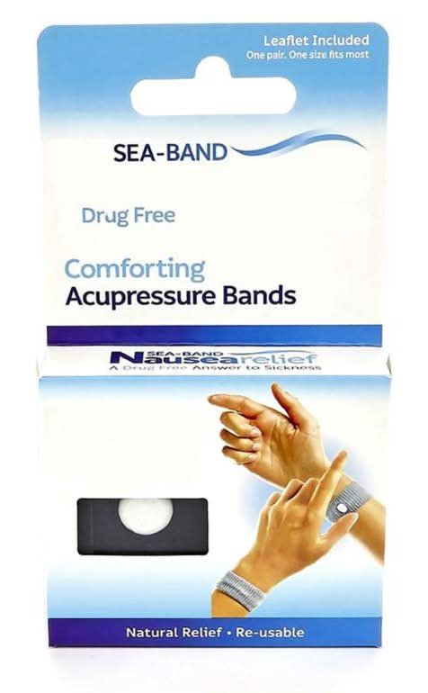 SEA-BAND NAUSEA RELIEF ACUPRESSURE BLUE