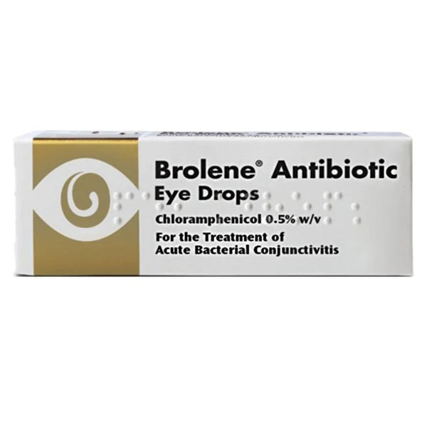BROLENE ANTIBIOTIC EYE DROPS (10ML)