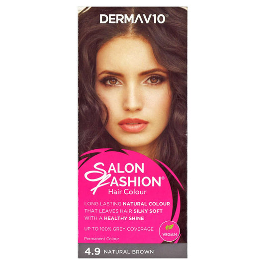 SALON FASHION HAIR COLOUR NAT BROWN 4.9