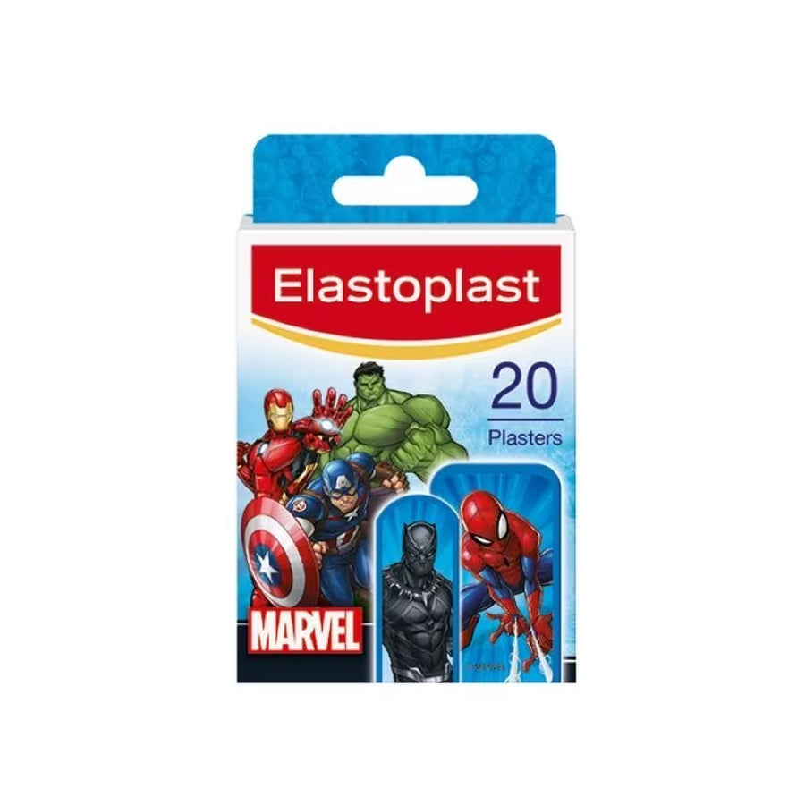 ELASTOPLAST KIDS MARVEL AVENGERS PLASTER (PACK OF 20)