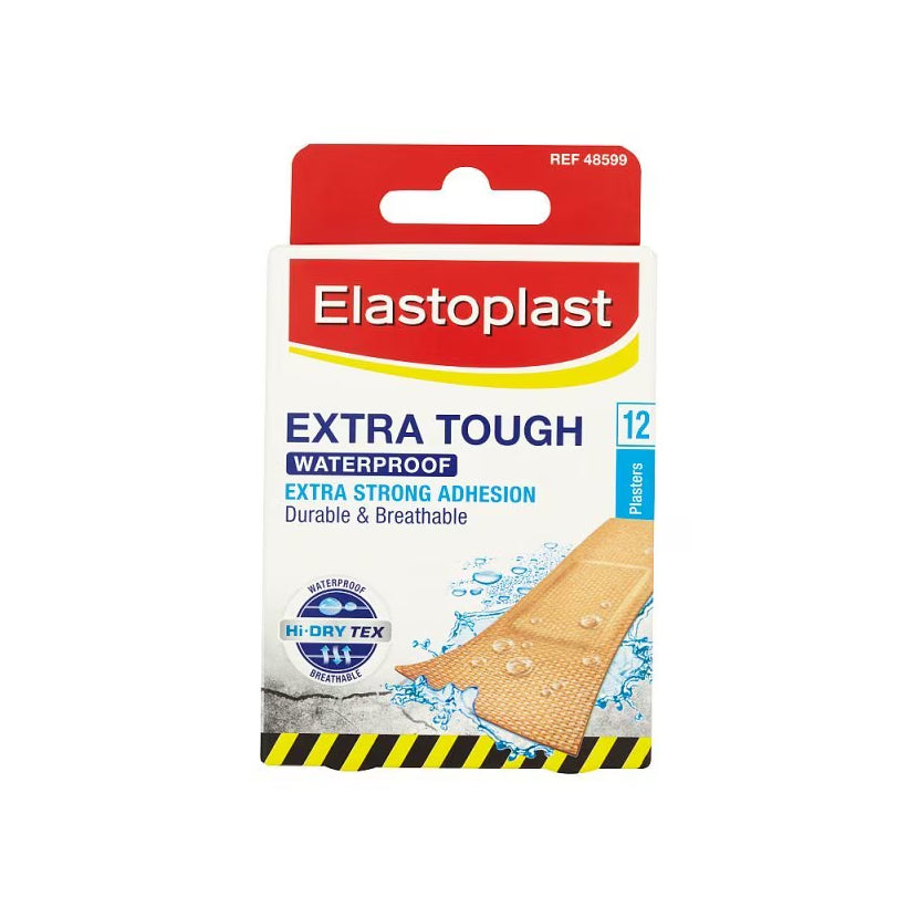 ELASTOPLAST TOUGH STRONG PLASTERS (PACK OF 12)