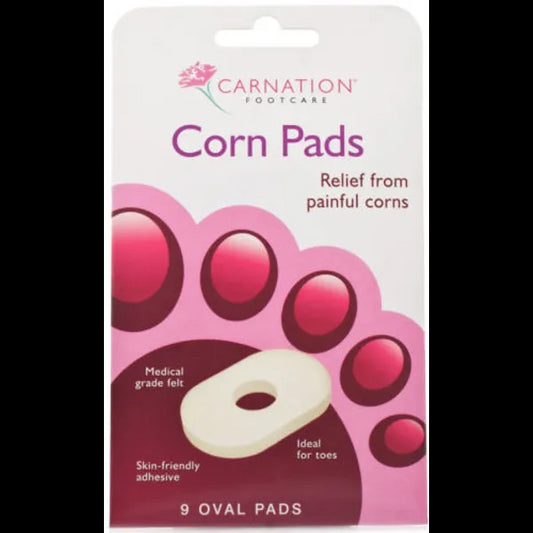 CARNATION OVAL FELT CORN PADS 5MM (9)