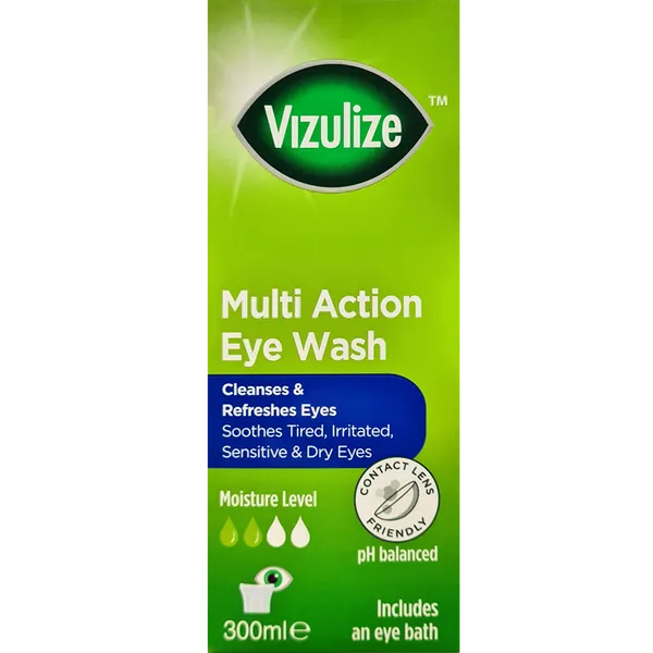 VIZULIZE EYE WASH (300ML)