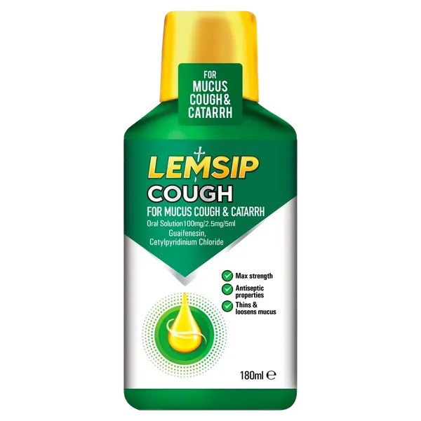 LEMSIP MUCUS COUGH (180ML)