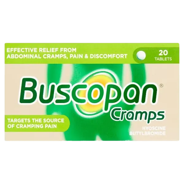 BUSCOPAN CRAMP 10MG TABLETS (20)
