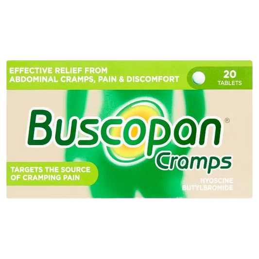 BUSCOPAN CRAMP 10MG TABLETS (20)