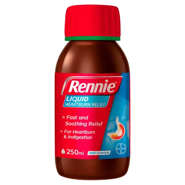 RENNIE LIQUID HEARTBURN RELIEF (250ML)