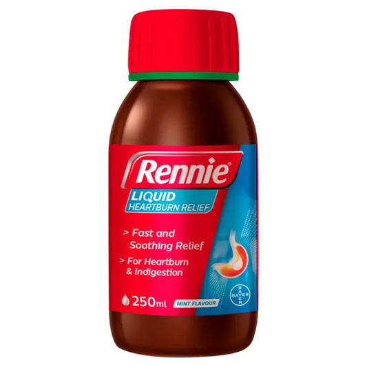 RENNIE LIQUID HEARTBURN RELIEF (250ML)