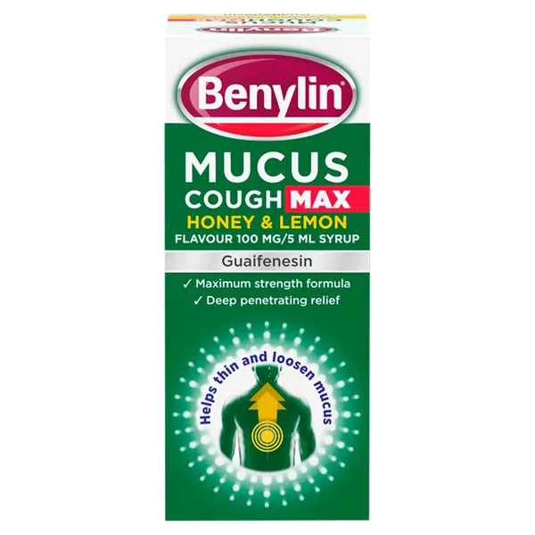 BENYLIN MUCUS COUGH MAX HONEY & LEMON (150ML)