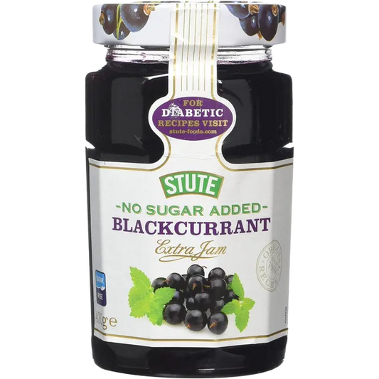 STUTE DIABETIC JAM BLACKCURRANT (430G)