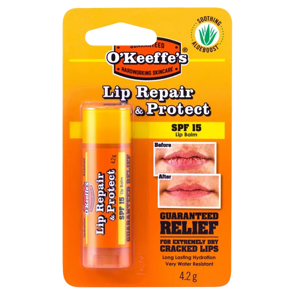 O'KEEFFES LIP REPAIR & PROTECT SPF 15 (4.2G)