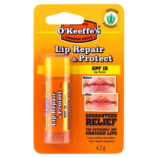 O'KEEFFES LIP REPAIR & PROTECT SPF 15 (4.2G)