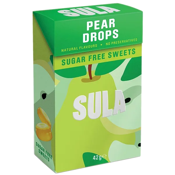 SULA PEAR DROPS SUGAR FREE (42G)