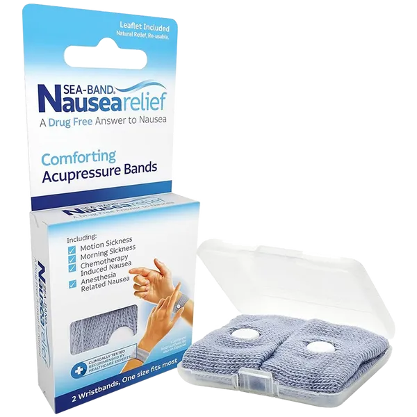 SEA-BAND WRIST BAND ADULT GREY