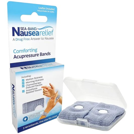 SEA-BAND WRIST BAND ADULT GREY