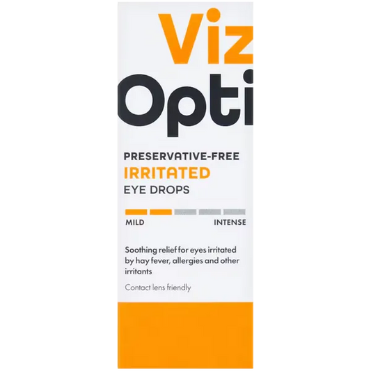 VIZOPTI PRESERV FREE IRRITATED EYE DROPS