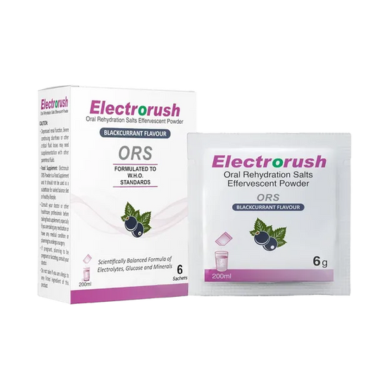 ORS ORAL REHYDRATION SALTS BLACKCURRANT