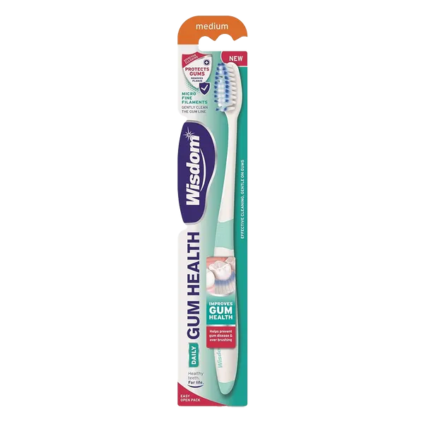 WISDOM DAILY GUM HEALTH TOOTHBRUSH