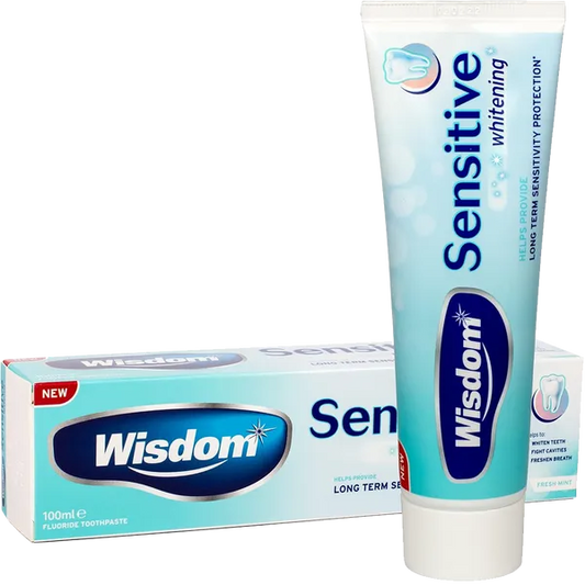 WISDOM SENSITIVE + WHITENING TOOTHPASTE (100ML)