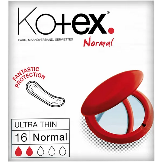 KOTEX ULTRA THIN NORMAL (PACK OF 16)