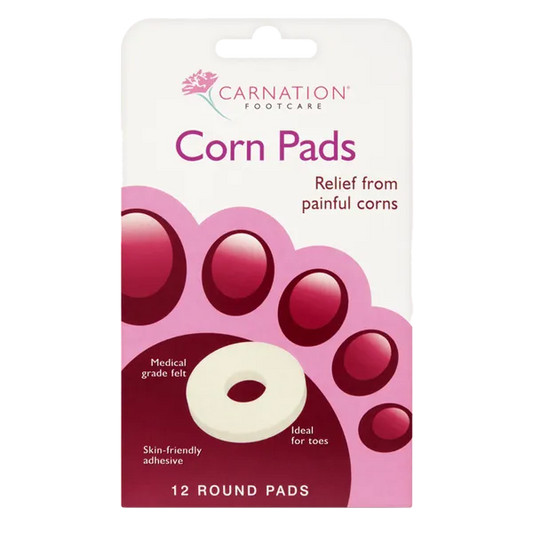CARNATION ROUND FELT CORN PADS (PACK OF 12)