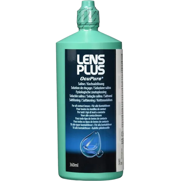 LENSPLUS OCUPURE SALINE (360ML)