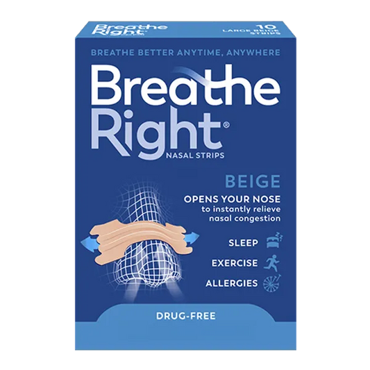 BREATHE RIGHT NASAL STRIP NAT LARGE (PACK OF 30)