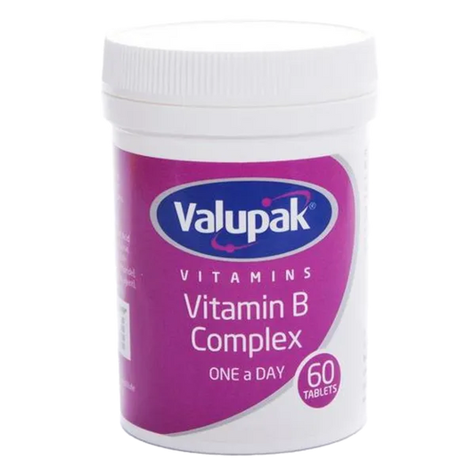VALUPAK VITAMIN B COMPLEX TABLETS (60 TABLETS)