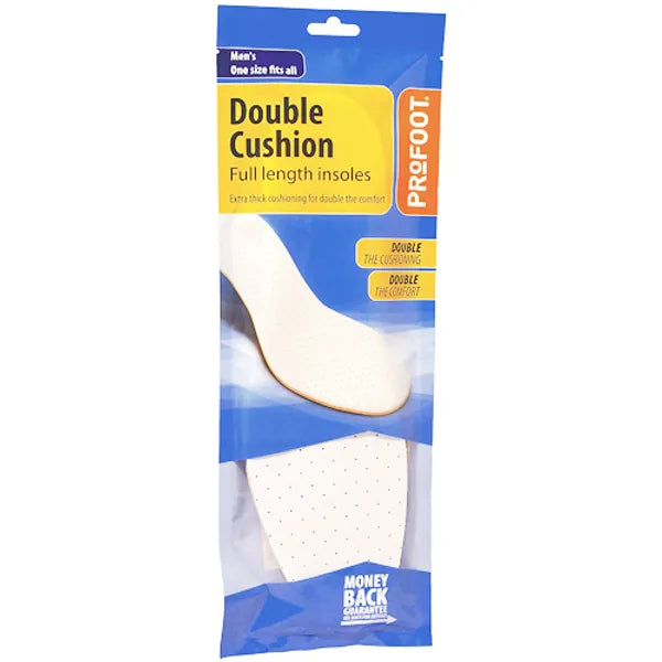 PROFOOT MENS DOUBLE CUSHION (1 PAIR)