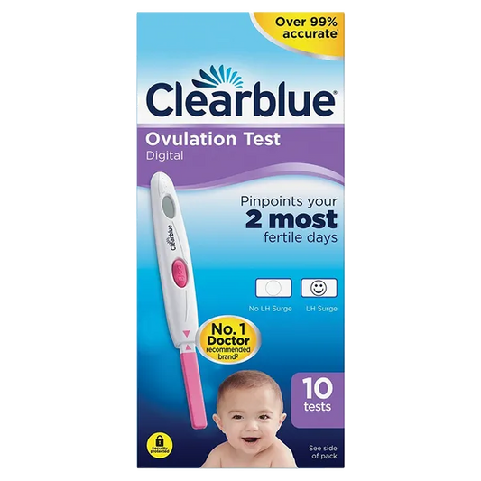 CLEARBLUE OVULATION DUAL HORMONE IND (PACK OF 10)