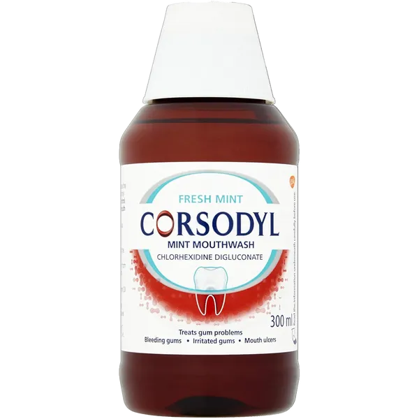 CORSODYL MOUTHWASH MINT (300ML)