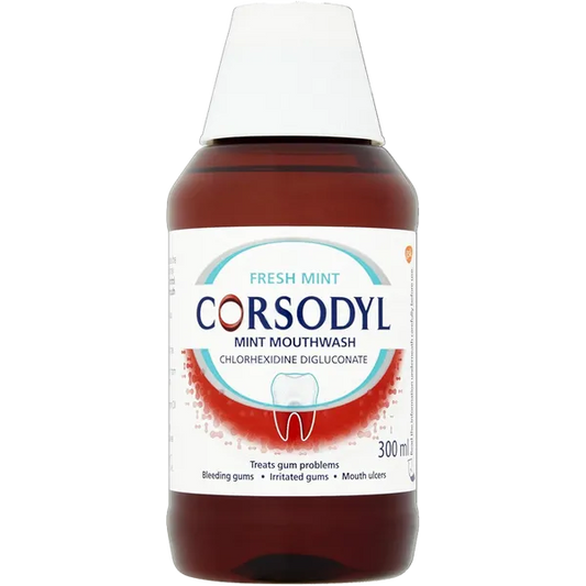 CORSODYL MOUTHWASH MINT (300ML)