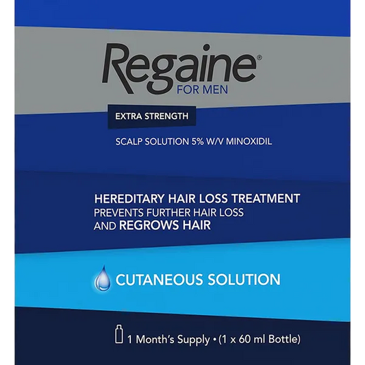 REGAINE EXTRA STRENGTH 5% SOLUTION (60ML)