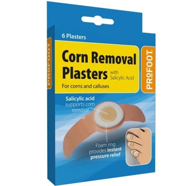 PROFOOT CORN REMOVAL PLASTERS (PACK OF 6)