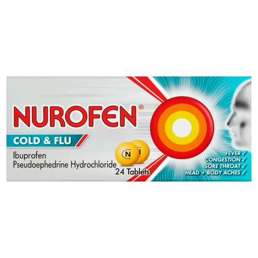 NUROFEN TAB COLD & FLU (PACK OF 24)