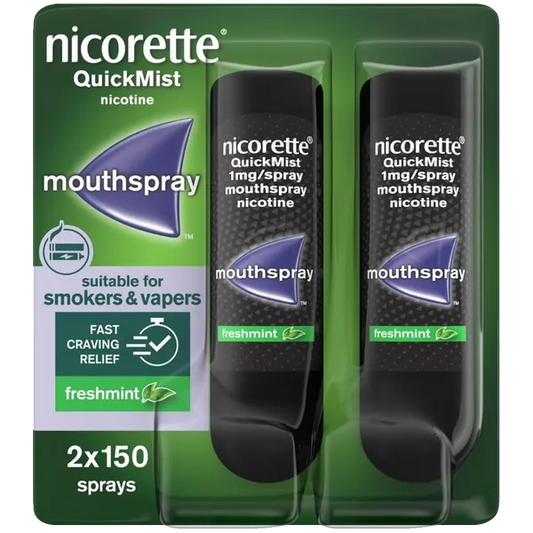 NICORETTE QUICKMIST DUO 1MG (PACK OF 2)