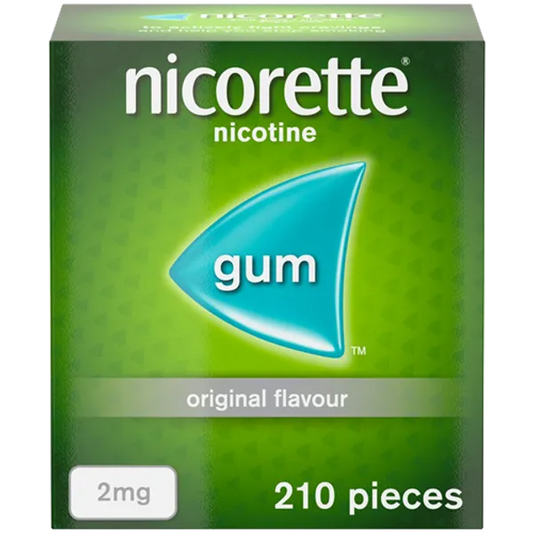 NICORETTE GUM ORIGINAL 2MG (PACK OF 210)