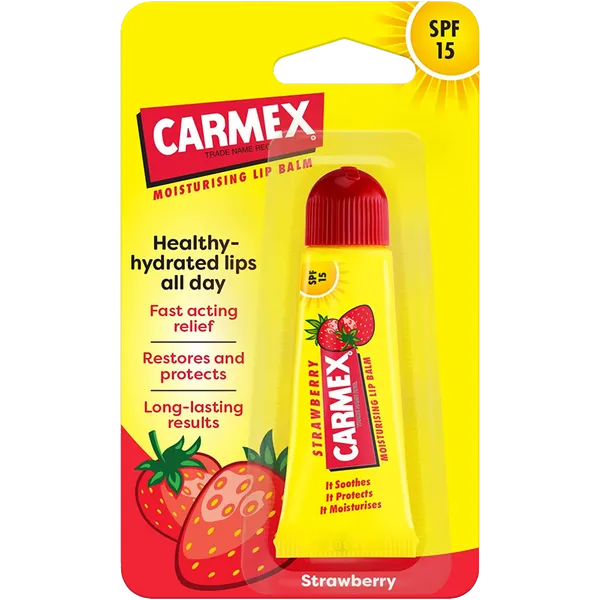 CARMEX STRAWBERRY LIP BALM STICK SPF15