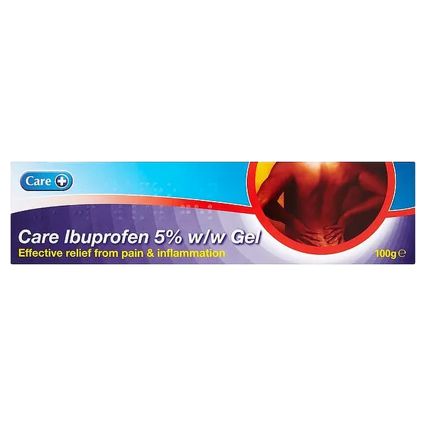 CARE IBUPROFEN GEL 5% (100G)