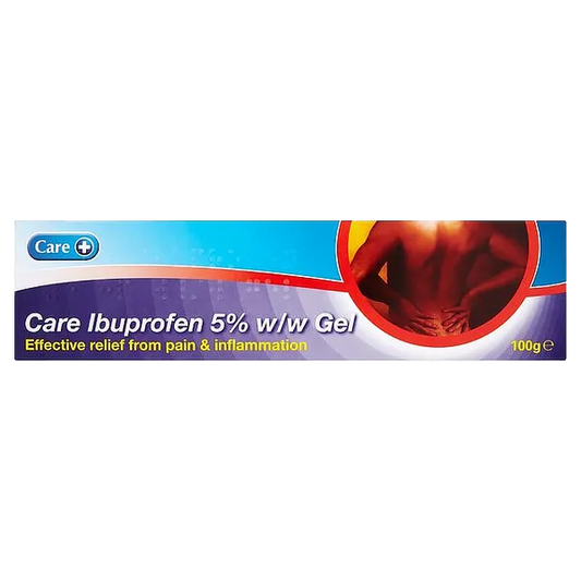 CARE IBUPROFEN GEL 5% (100G)