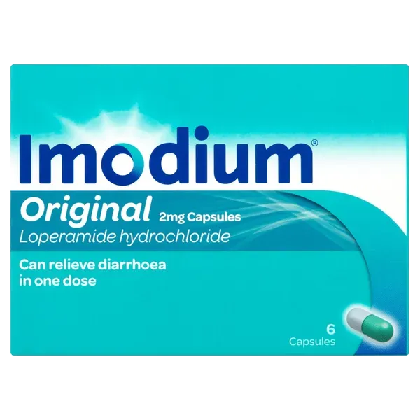 IMODIUM CAPSULES 2MG (PACK OF 6)