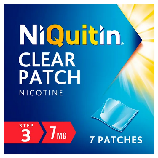 NIQUITIN CLR PATCH STEP 3 7MG (PACK OF 7)