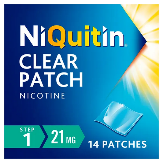 NIQUITIN CLR PATCH STEP 1 21MG (PACK OF 14)