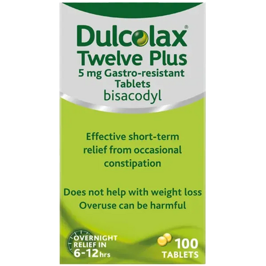 DULCOLAX TWELVE PLUS 5MG (PACK OF 100)