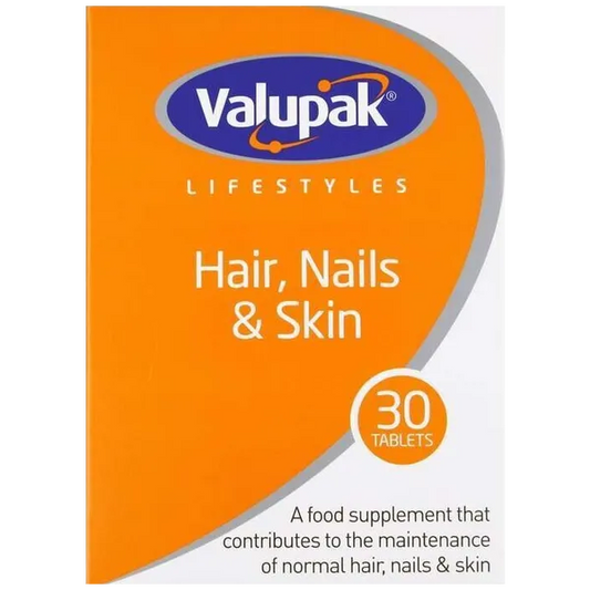 VALUPAK HAIR NAILS & SKIN OAD TABLETS (30 TABLETS)