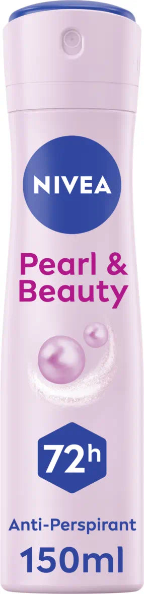 NIVEA DEODORANT WOMEN AEROSOL PEARL & BEAUTY
